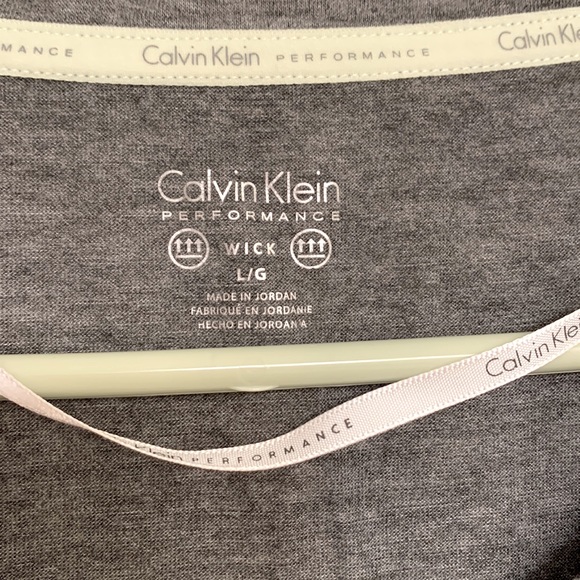 Calvin Klein Performance Grey Shirt - Picture 5 of 10